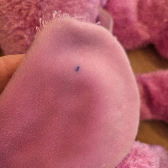 Vintage Commonwealth Purple Sparkle Puppy Dog 18" PlushStuffed Animal Toy 2000 - Picture 7 of 7